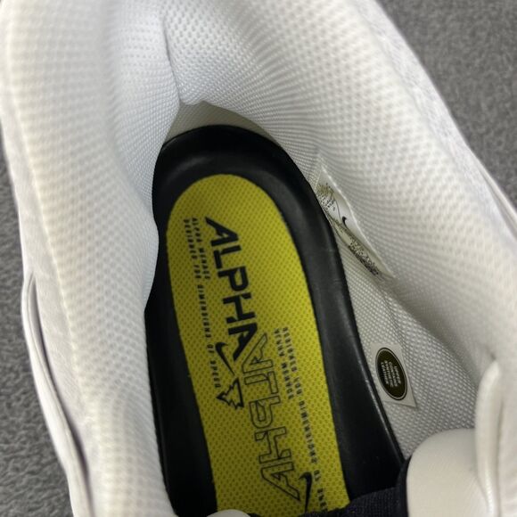 Nike Alpha Menace Pro 3 Mid Men's Football Cleats WHT/BLK CT6649-100 Size 14 - Picture 13 of 16